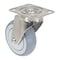 Vestil Thermoplastic Rubber Swivel Caster 4 In. Diameter x 1 In. Width 450 Lb. Capacity Gray CST-E-SS-4X1TPR-S - alternate 5